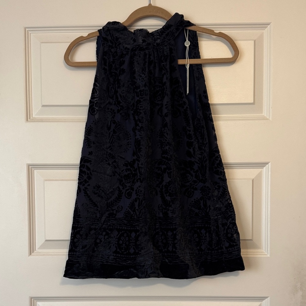 Brand New with Tags Max Studio Black Sleeveless Top